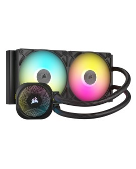 Corsair iCUE LINK TITAN RX RGB Procesor Chłodnica cieczy all-in-one 14 cm Czarny 1 szt.