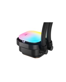 Corsair iCUE LINK TITAN RX RGB Procesor Chłodnica cieczy all-in-one 14 cm Czarny 1 szt.