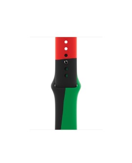 Pasek Apple Sport Belt Black Unity, do zegarka 40mm M/L