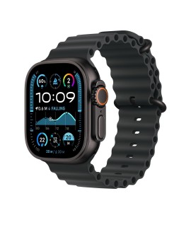 Pasek Ocean Apple Watch Ultra 49mm czarny / titan