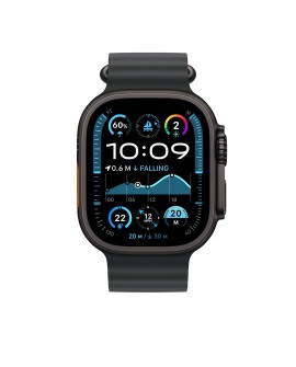 Pasek Ocean Apple Watch Ultra 49mm czarny / titan