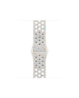 Opaska sportowa Nike do Apple Watch 40 mm Pure Platinum (S/M)