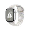 Opaska sportowa Nike do Apple Watch 40 mm Pure Platinum (S/M)