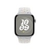 Opaska sportowa Nike do Apple Watch 40 mm Pure Platinum (S/M)