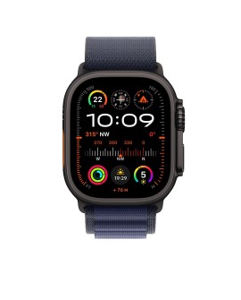 Pasek Alpine Loop do Apple Watch Ultra 49mm Marine / Titan czarny (L)