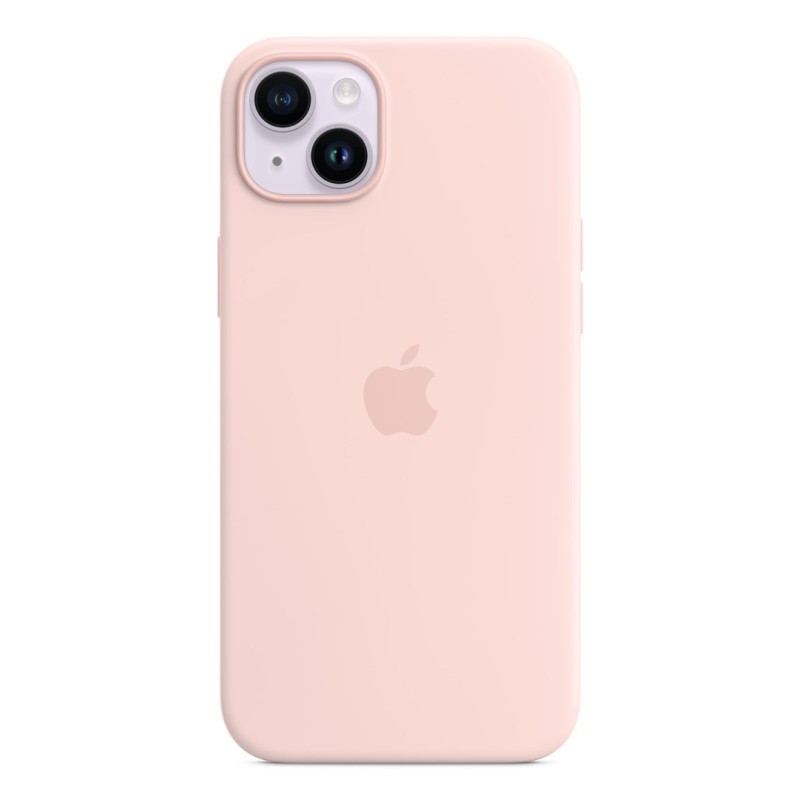 Apple Original Etui silikonowe z MagSafe do iPhone 14 Plus kalkrosa