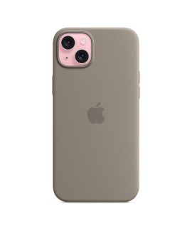 Oryginalne etui Apple iPhone 15 Plus z MagSafe - ton brązowy