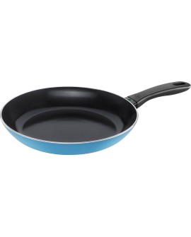 patelnia płytka 28 cm niebieska