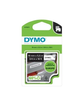 DYMO D1 - Durable Etykiety -Czarno na białym - 19mm x 5.5m
