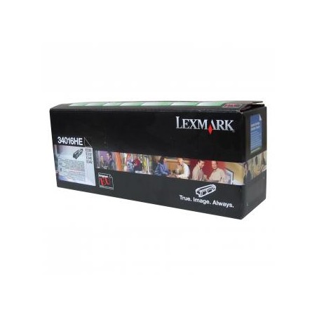 Lexmark oryginalny toner 34016HE, black, 6000s, return