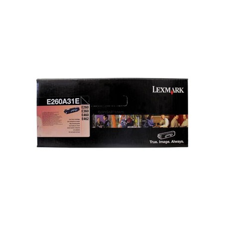 Lexmark oryginalny toner E260A31E, black, 3500s