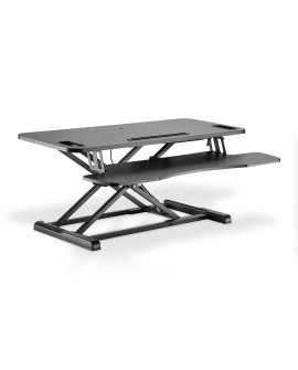 Ergonomiczna nakładka na biurkopowierzchnia: 950x615x106-460mm regulowana