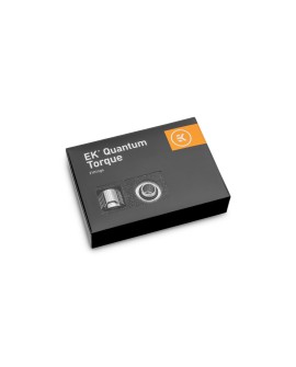 Bloki wodne EK EK-Quantum Torque STC 10/16 - opakowanie 6 szt., srebrne