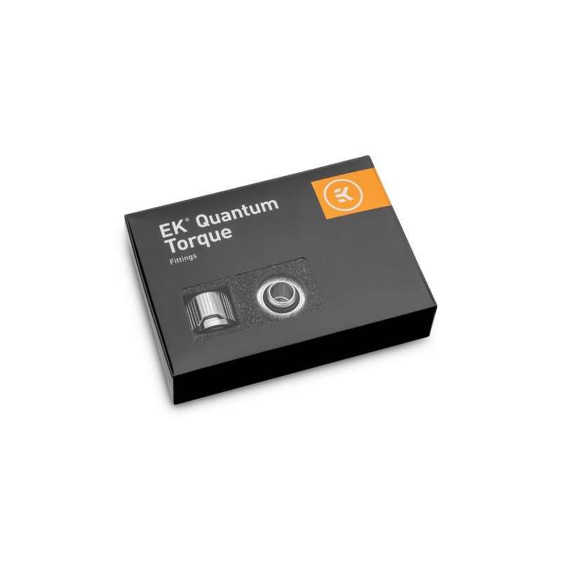 Bloki wodne EK EK-Quantum Torque STC 10/16 - opakowanie 6 szt., srebrne