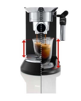 Ekspres ciśnieniowy DeLonghi Dedica Style EC 685.BK (1350W kolor czarny)