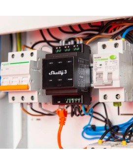 Inteligentny przełącznik Shelly "Pro 3" WLAN & LAN switching drive 3 x 16 A