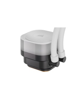 Corsair iCUE LINK TITAN RX RGB Procesor Chłodnica cieczy all-in-one 12 cm Biały 1 szt.