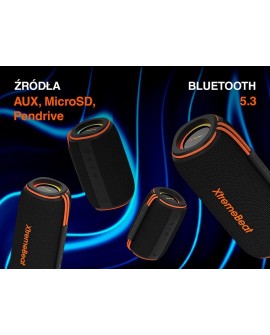 TRACER GŁOŚNIK TWS XTREMEBEAT MID BLUETOOTH RGB