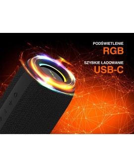 TRACER GŁOŚNIK TWS XTREMEBEAT PRO BLUETOOTH RGB
