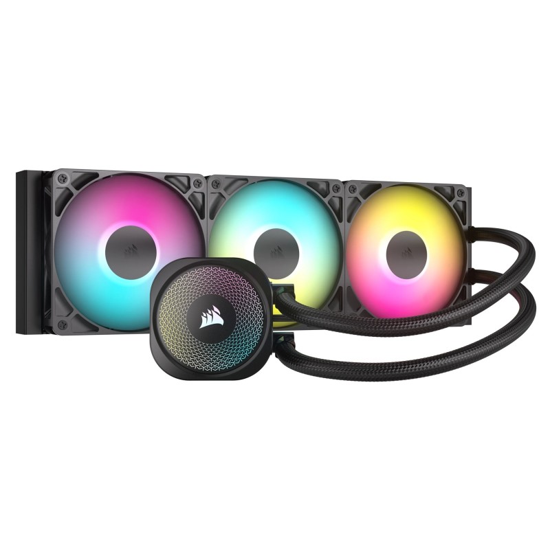 Corsair NAUTILUS 360 RS ARGB Procesor Chłodnica powietrza Czarny