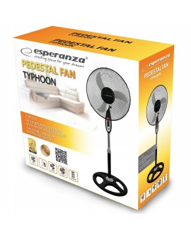 Wentylator stojący Esperanza TYPHOON EHF002KE (kolor czarny)