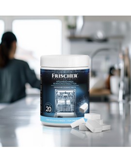 Tabletki do czyszczenia zmywarek Frischer 20szt