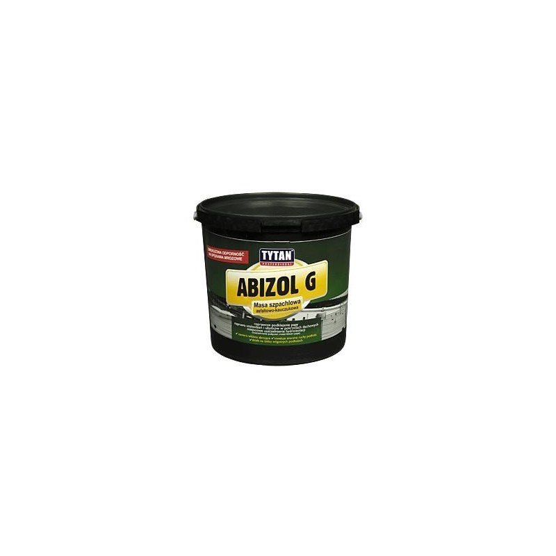 ABIZOL G MASA SZPACHLOWA BITUMICZNA 5KG