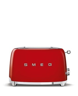 Smeg TSF01RDEU toster 6 2 kaw. 950 W Czerwony