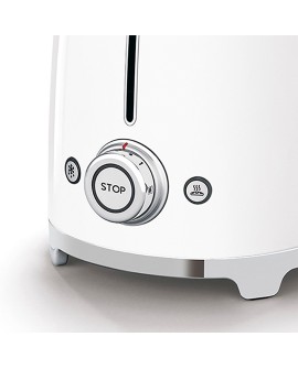 Toster SMEG biały model TSF01WHEU