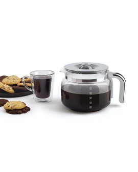 Ekspres do kawy SMEG model DCF02PBEU pastelowy niebieski