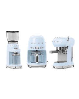 Ekspres do kawy SMEG model DCF02PBEU pastelowy niebieski