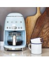 Ekspres do kawy SMEG model DCF02PBEU pastelowy niebieski