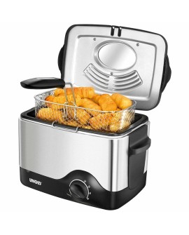 Unold Fryer Compact 1,5l 1200W srebrny (58615)