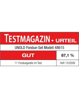 Elektryczne fondue Unold 0,8l 6 osób stal nierdzewna