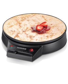 Severin CM 2198 urządzenie do smażenia naleśników 1 naleś. 1000 W Czarny