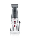 Severin HV 7146 okurzacz na kiju/szczotka elektryczna Bateria Suchy i Mokry UltraFine 120 W Szary, Czerwony, Biały 2,2 Ah