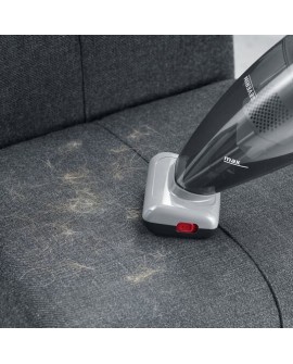 Severin HV 7146 okurzacz na kiju/szczotka elektryczna Bateria Suchy i Mokry UltraFine 120 W Szary, Czerwony, Biały 2,2 Ah