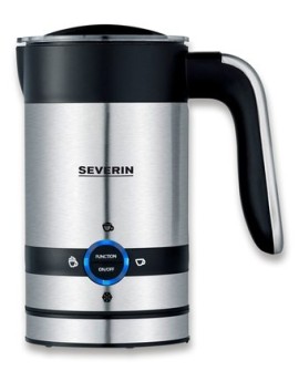 Severin SM 3584 spieniacz / podgrzewacz do mleka Automatyczny Czarny, Stal nierdzewna