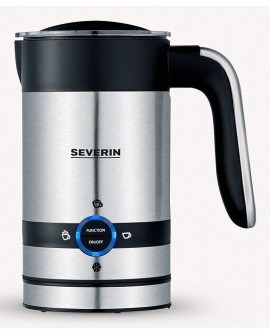 Severin SM 3584 spieniacz / podgrzewacz do mleka Automatyczny Czarny, Stal nierdzewna