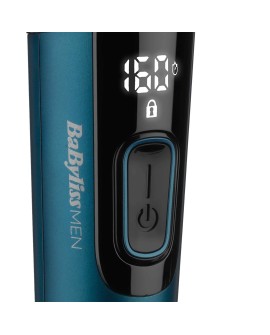 BaByliss Japanese Steel Digital Hair Clipper Czarny, Morski 45 Litowo-jonowa (Li-Ion)