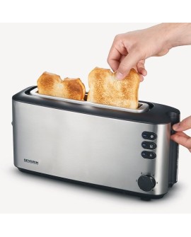 Severin AT 2515 toster 2 kaw. 1000 W Stal nierdzewna