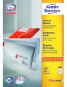 Avery 3652Z samoprzylepne etykiety Prostokąt Biały 2100 szt.