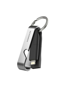 Vonmählen High Six USB C Czarny, Stal nierdzewna