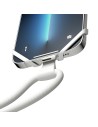 Vonmählen Infinity Plus pasek Telefon komórkowy Nylon, Silikon Biały