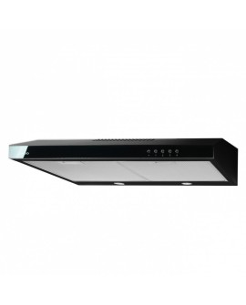 Okap podszafkowy AKPO WK-7 K GLASS 60 CZARNY/CZARNE SZKŁO (600mm kolor czarny) (WYPRZEDAŻ)