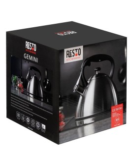 Resto Kitchenware 90601 czajnik 3 l Stal nierdzewna