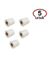 Etykiety termiczne Zebra. 50x301000szt.- liczba etykiet na rolce/ arkuszu. Zestaw 5 szt. rolek.