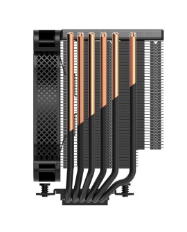 Jonsbo HX6250 Procesor Radiator 14 cm Czarny 1 szt.