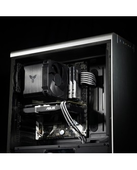 Jonsbo HX6250 Procesor Radiator 14 cm Czarny 1 szt.