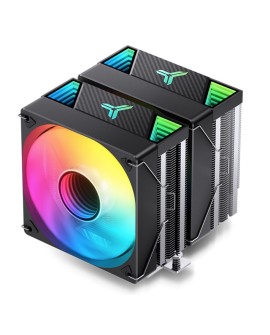 Jonsbo CR-3000 Chłodzenie procesora Dual Tower, ARGB - 2x 120 mm, czarne